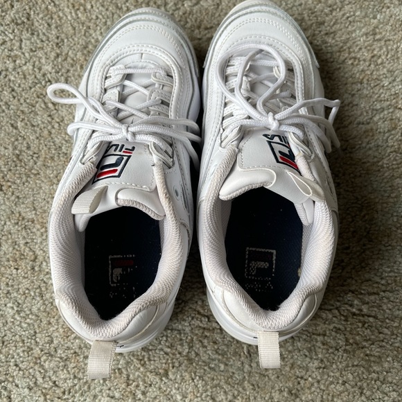 Fila Disarray White Chunky Sneaker - Picture 13 of 16